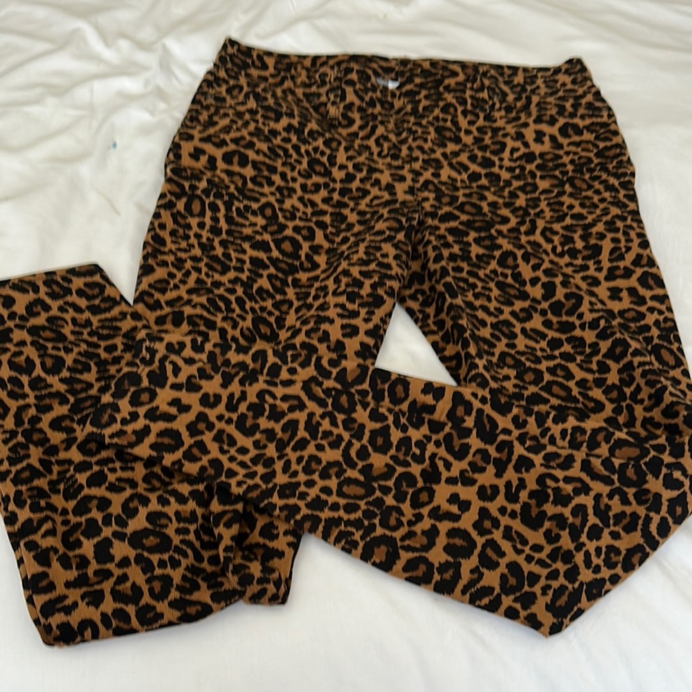 Leopard Print Pants